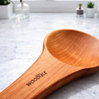 Cooking Spoon Large Cherry Wood